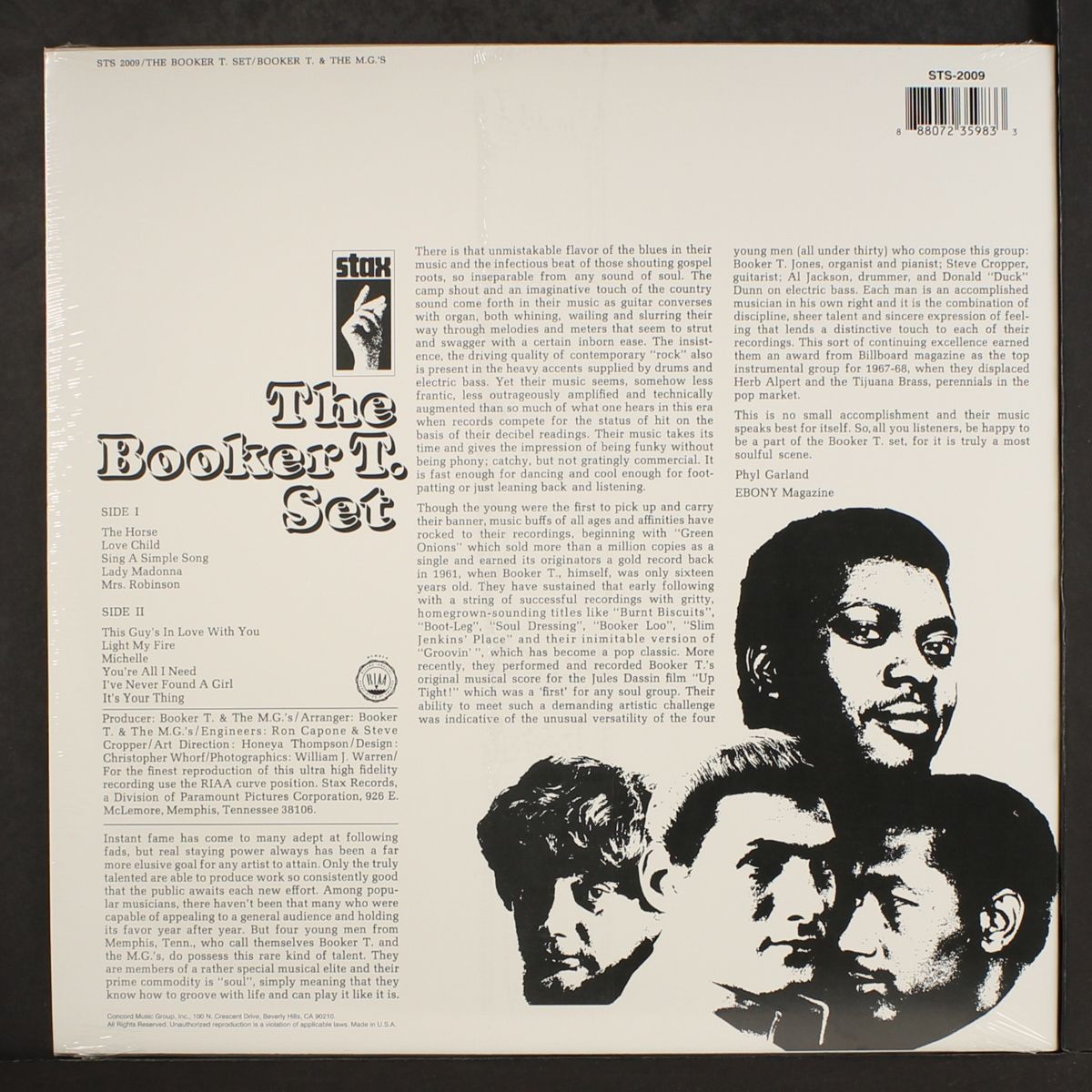the booker t. set by BOOKER T & THE MG'S