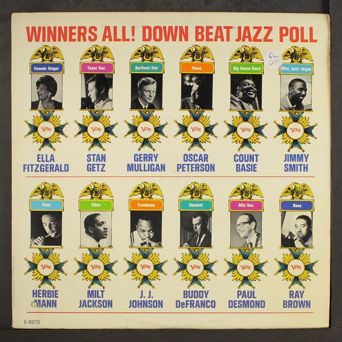 winners all! down beat poll winners by VARIOUS