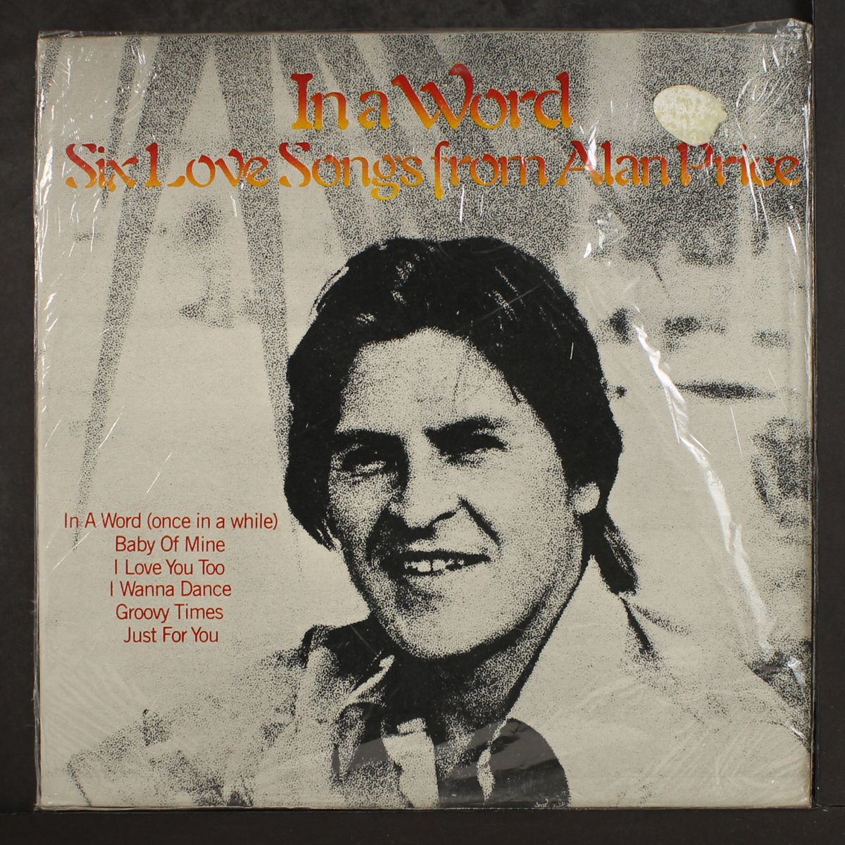 in a word (6 love songs) by ALAN PRICE
