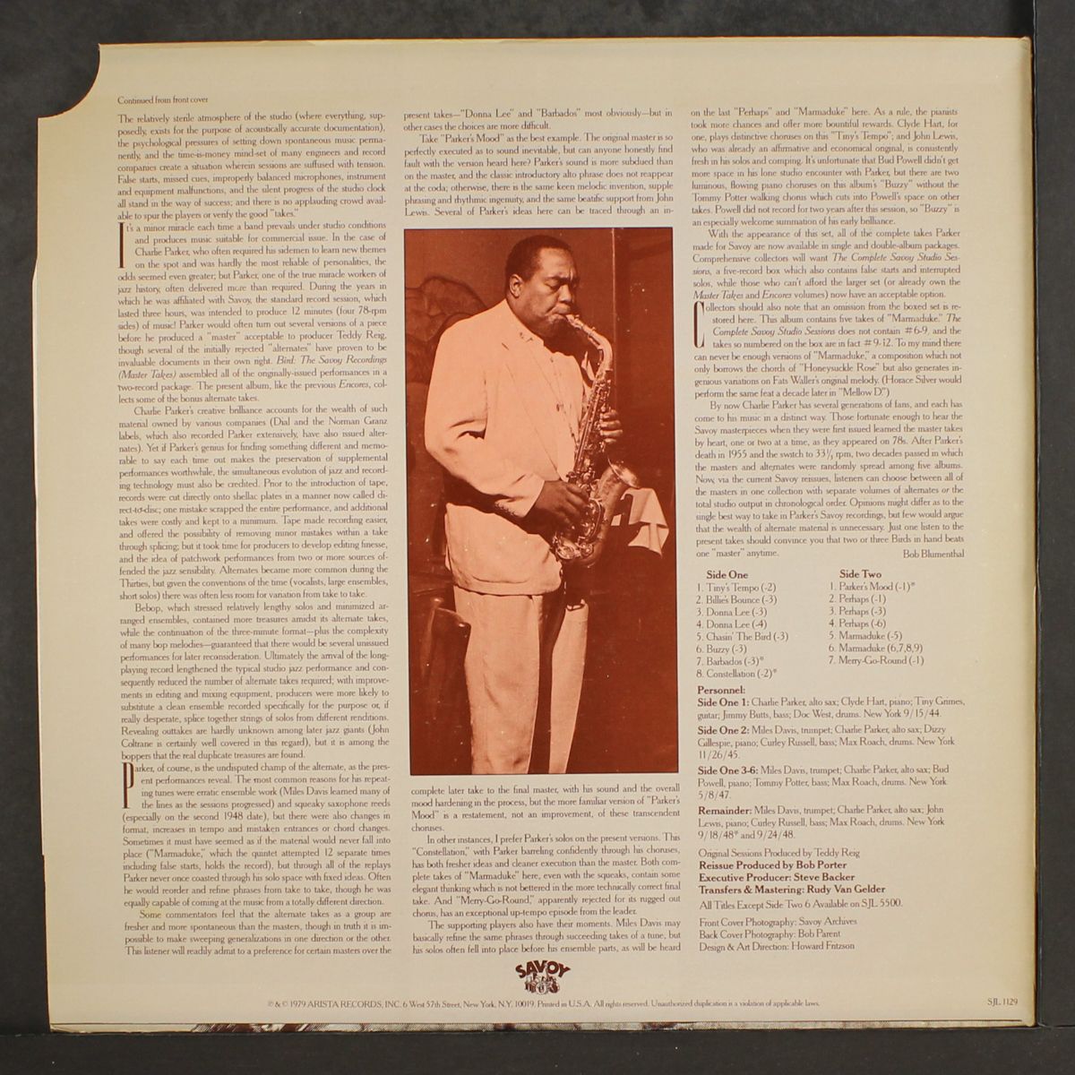 bird encores, vol. 2 by CHARLIE PARKER