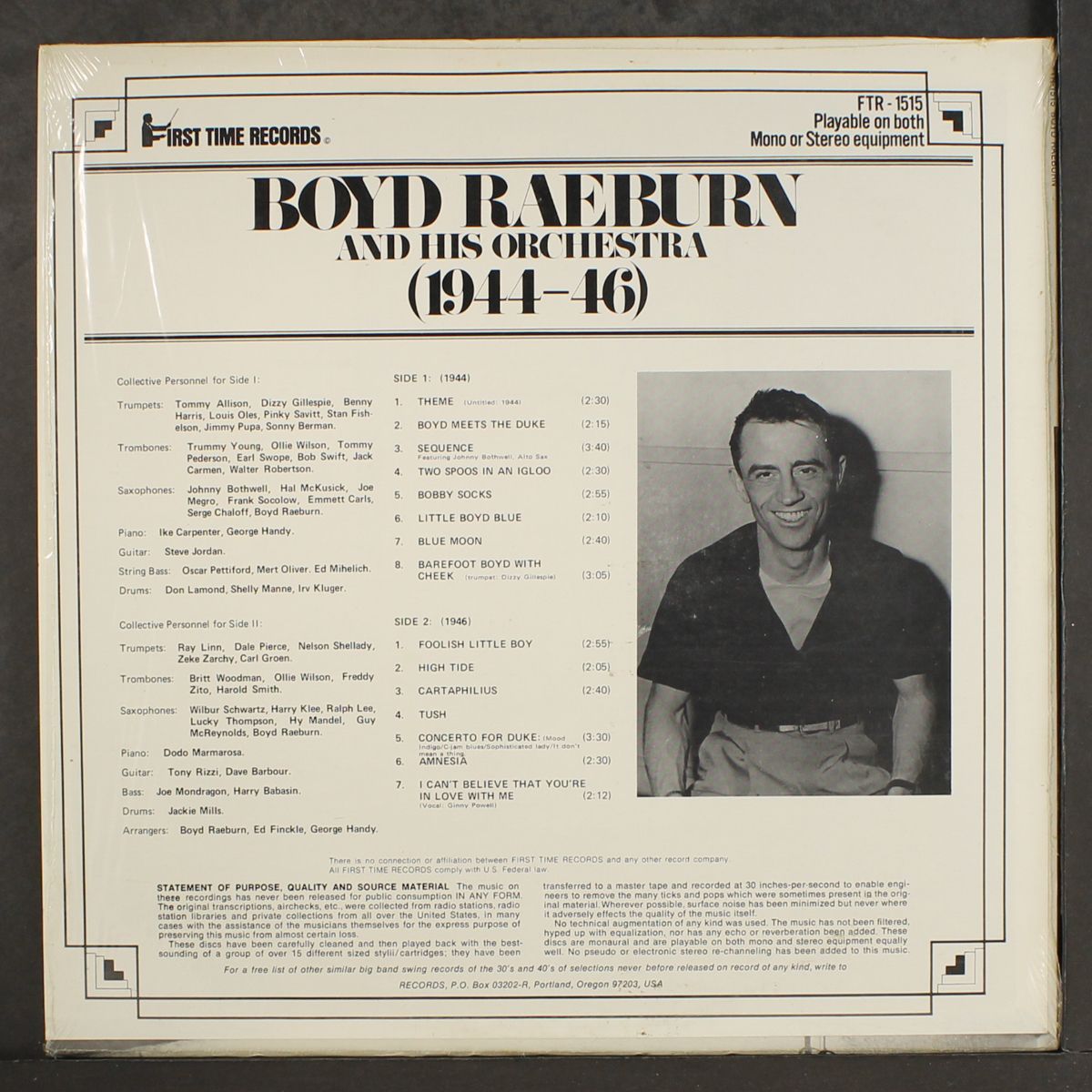 1944-46 by BOYD RAEBURN