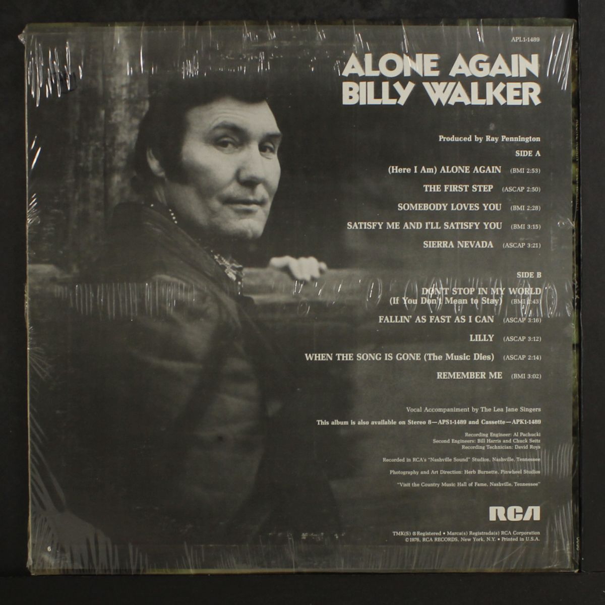 alone again by BILLY WALKER