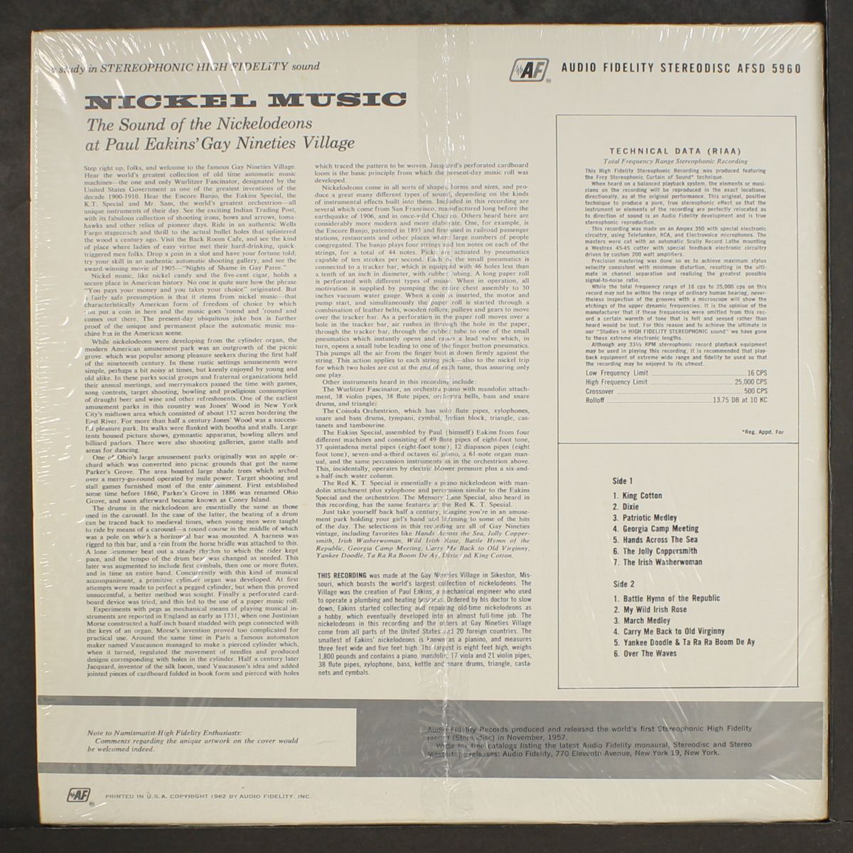 nickel music by PAUL EAKINS