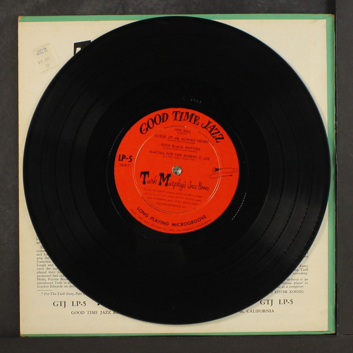 turk murphy's jazz band by TURK MURPHY
