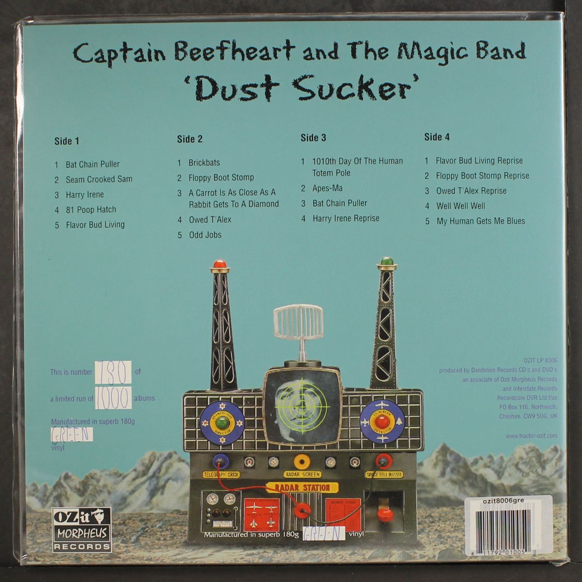 dust sucker by CAPTAIN BEEFHEART & HIS MAGIC BAND