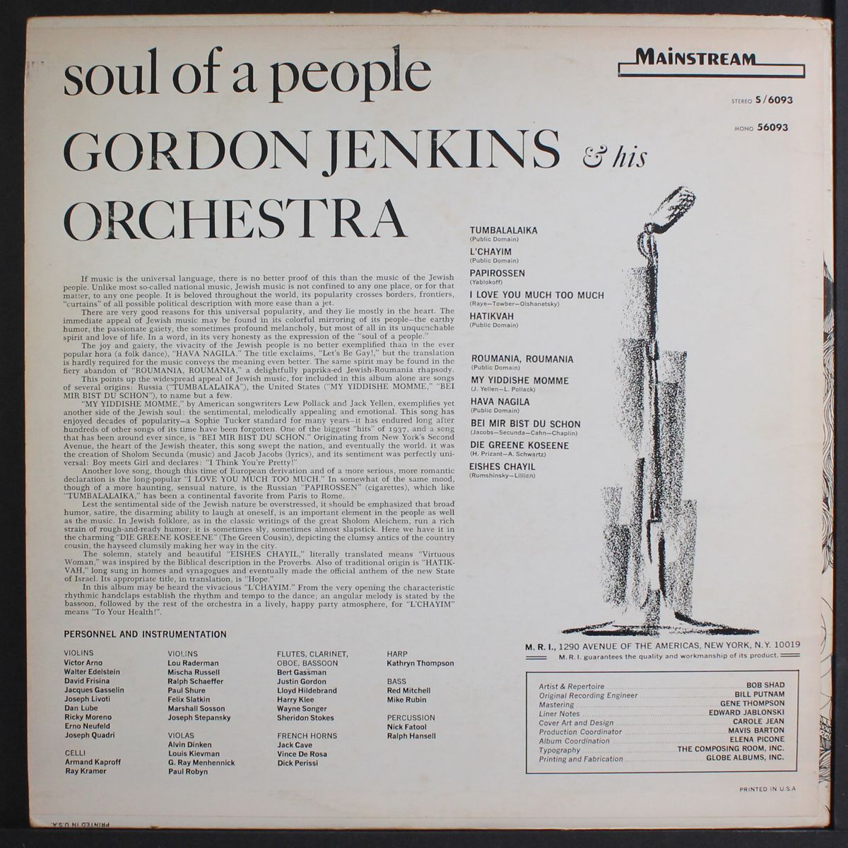 soul of a people by GORDON JENKINS