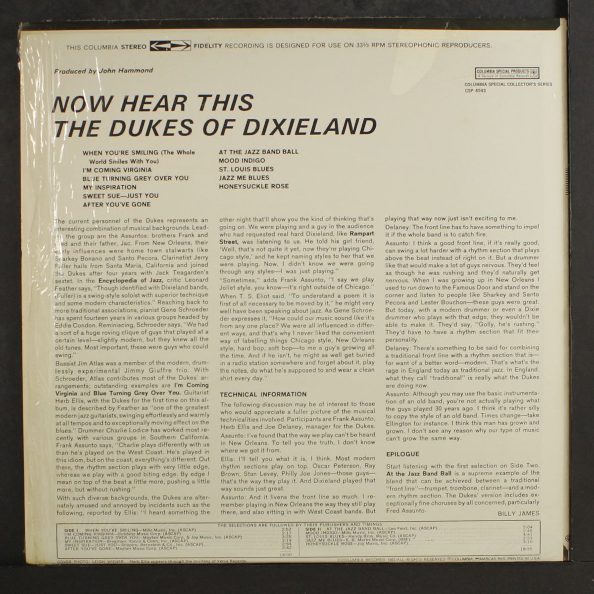 now hear this by DUKES OF DIXIELAND