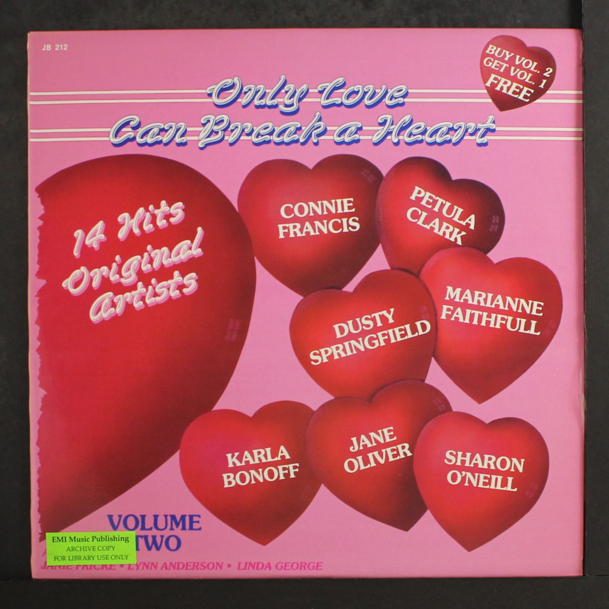 only love can break a heart vol. 2 by VARIOUS