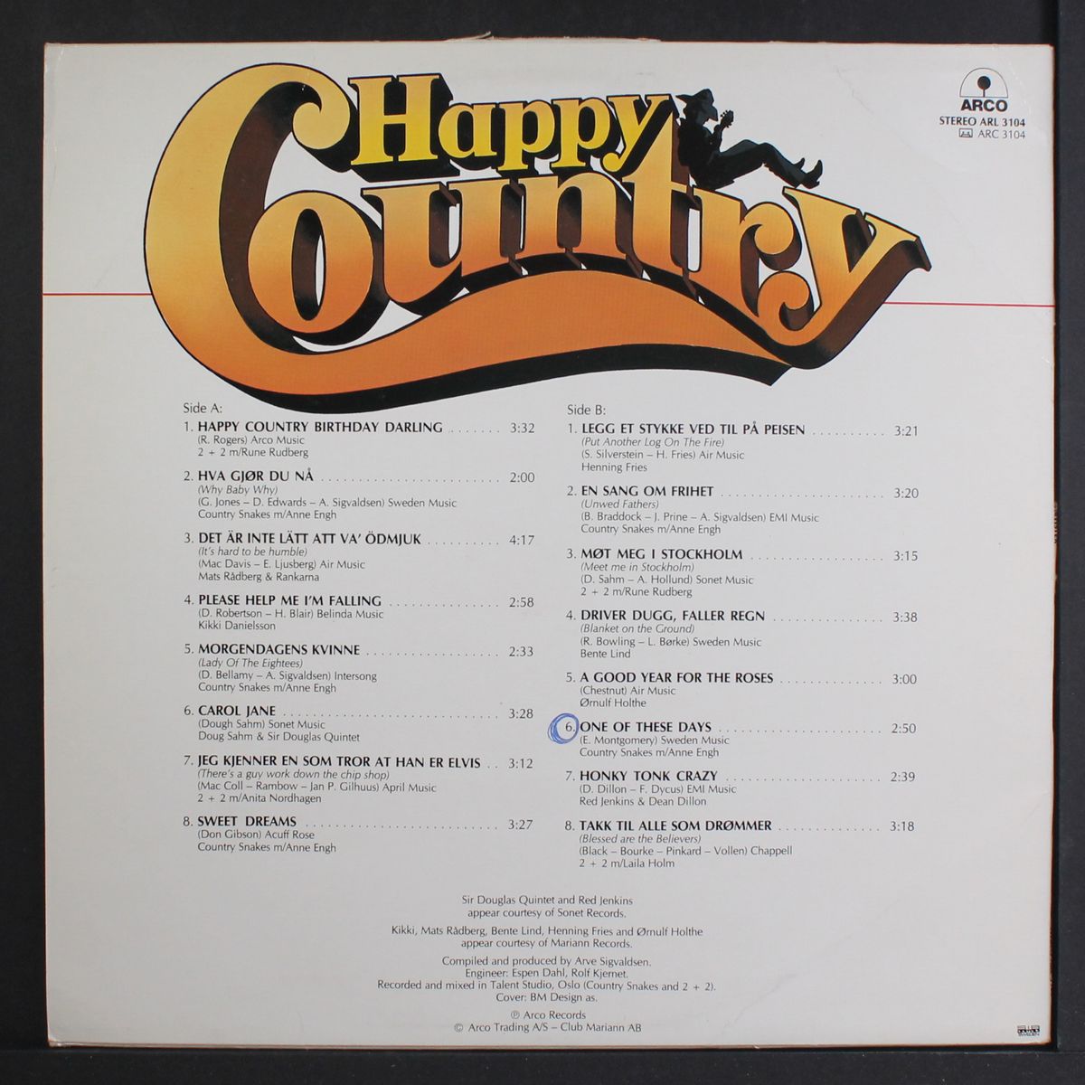 happy country by VARIOUS