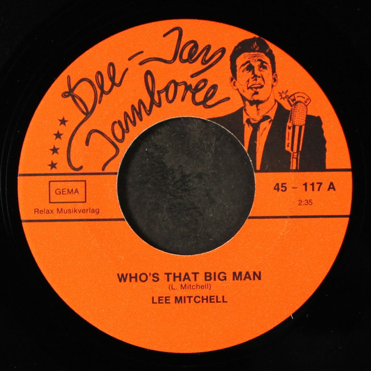 rootie tootie baby / who's that big man by LEE MITCHELL