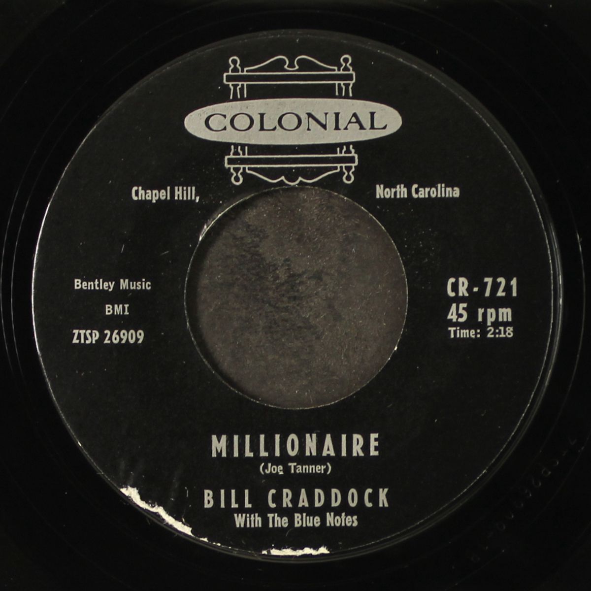 birddoggin' / millionaire by BILL CRADDOCK