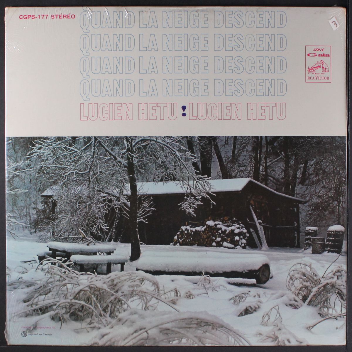 quand la neige descend by LUCIEN HETU