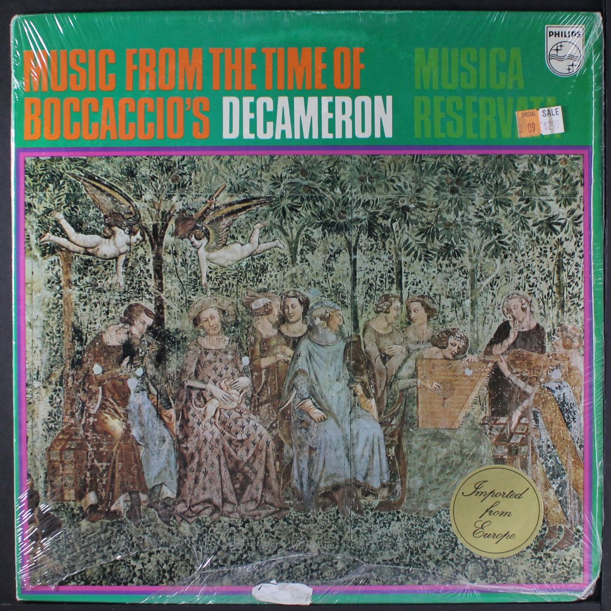 music from the time of boccacio's decameron by MUSICA RESERVATA