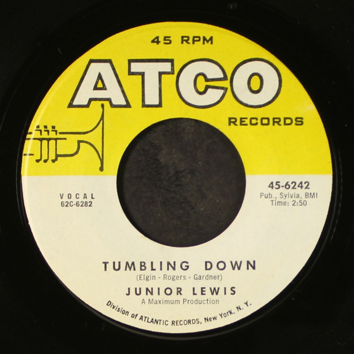 tumbling down / please send me someone to love by JUNIOR LEWIS