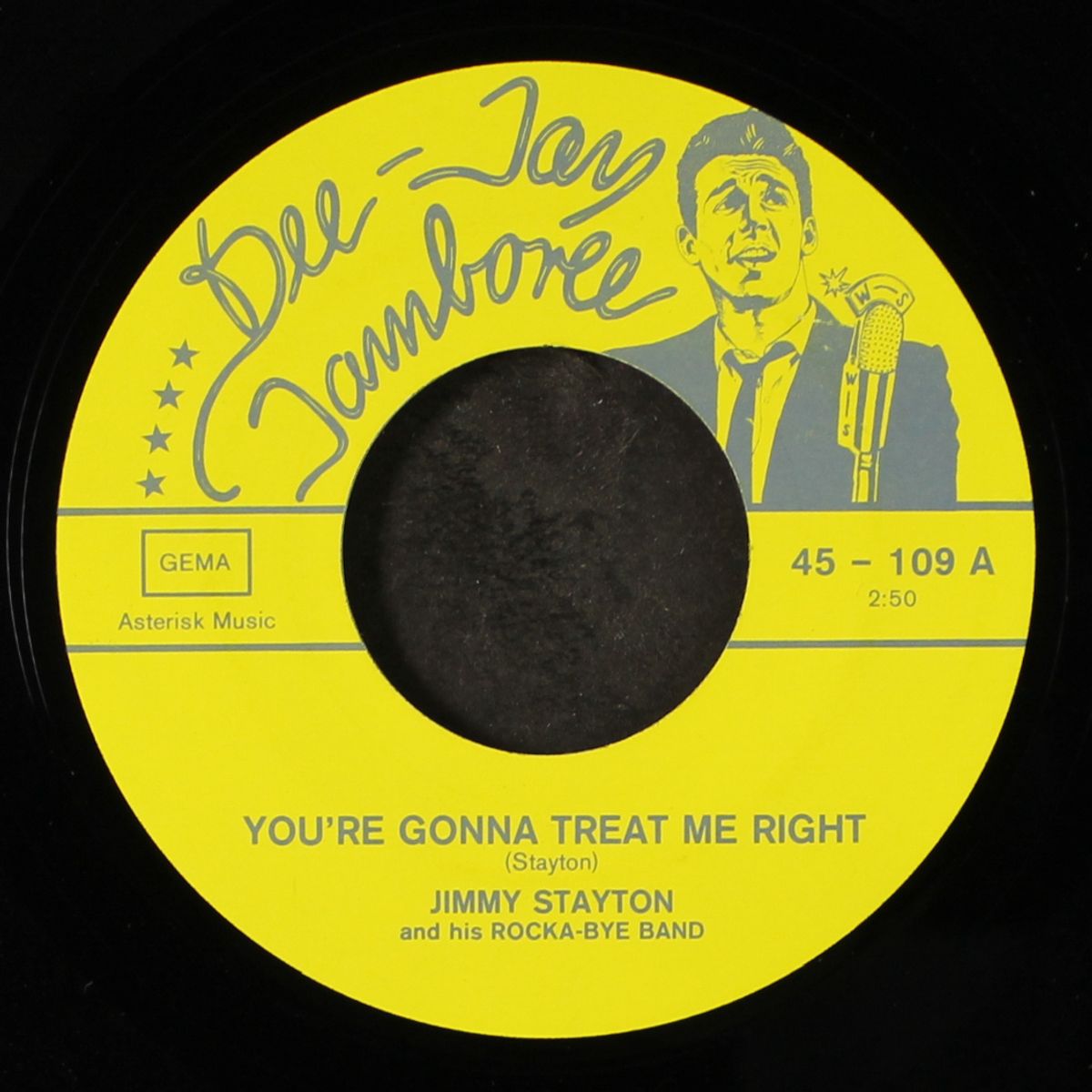 you're gonna treat me right / hot hot mama by JIMMY STAYTON