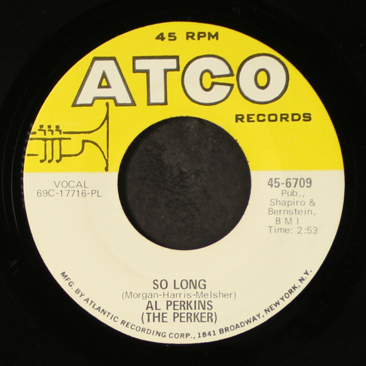 trust me / so long by AL PERKINS