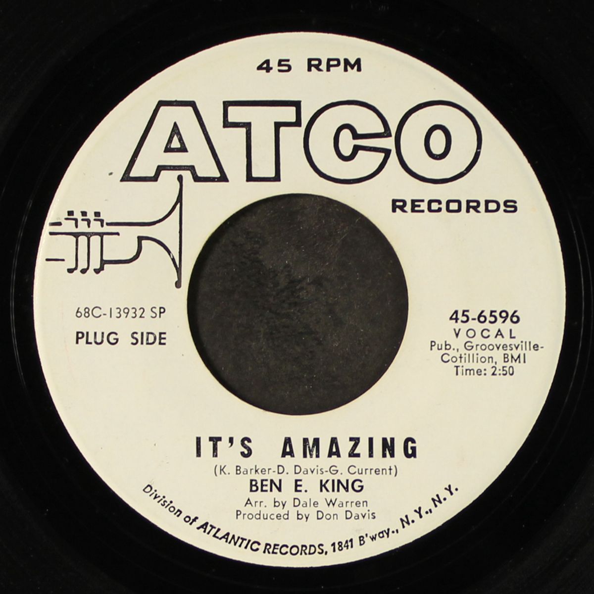 it's amazing / where's the girl by BEN E. KING