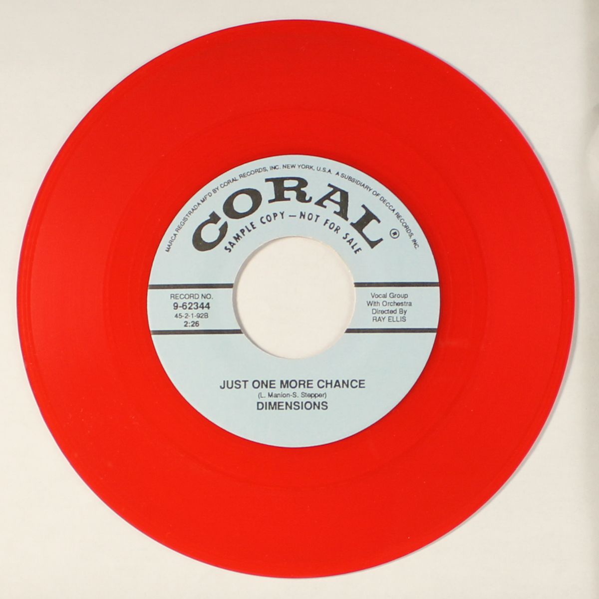 my foolish heart / just one more chance by DIMENSIONS