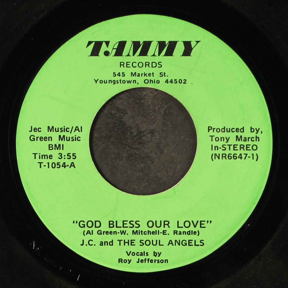 god bless our love / true love is hard to find by J.C. & SOUL ANGELS