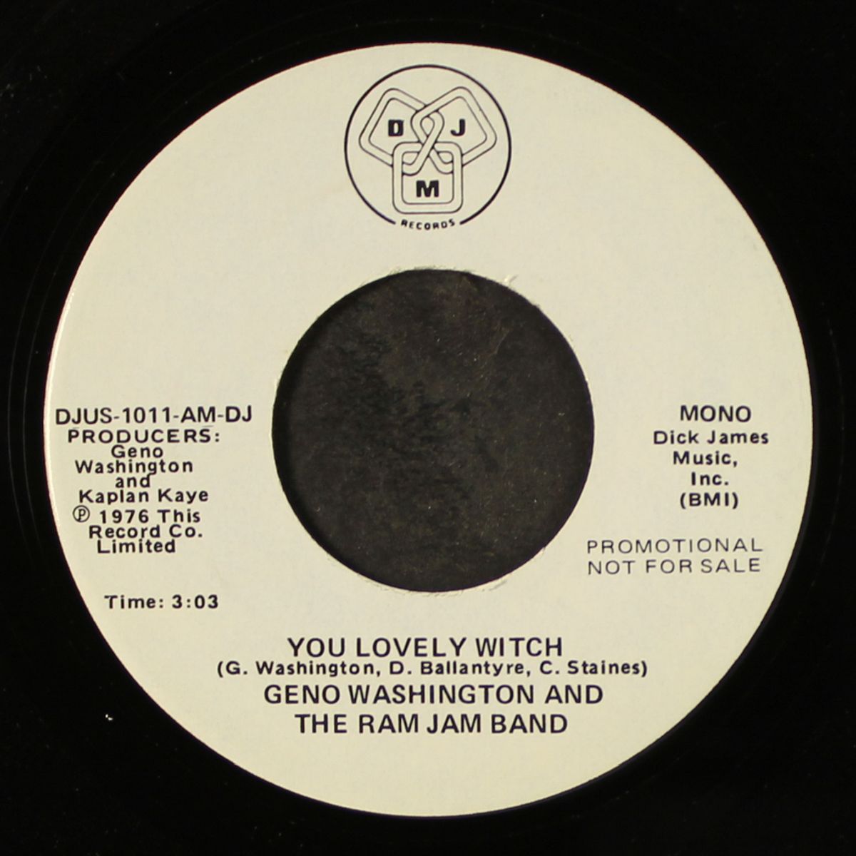 you lovely witch / mono by GENO WASHINGTON