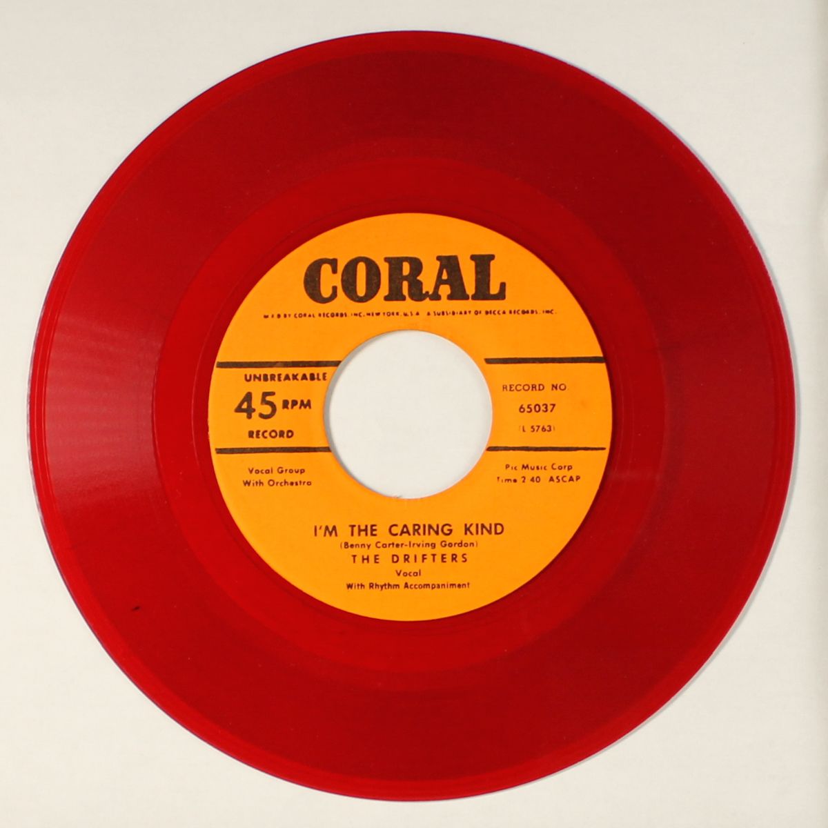 wine-head woman / i'm the caring kind by DRIFTERS
