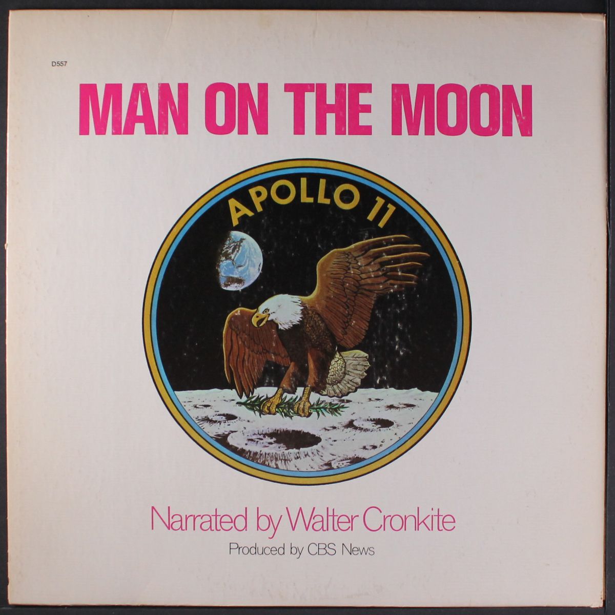 man on the moon by WALTER CRONKITE