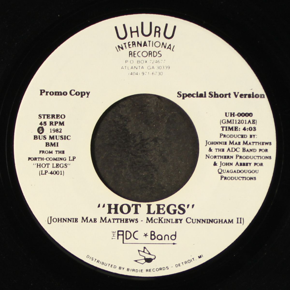 hot legs (special short version) / same by ADC BAND