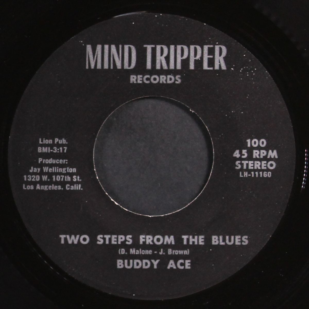 color my love / two steps from the blues by BUDDY ACE