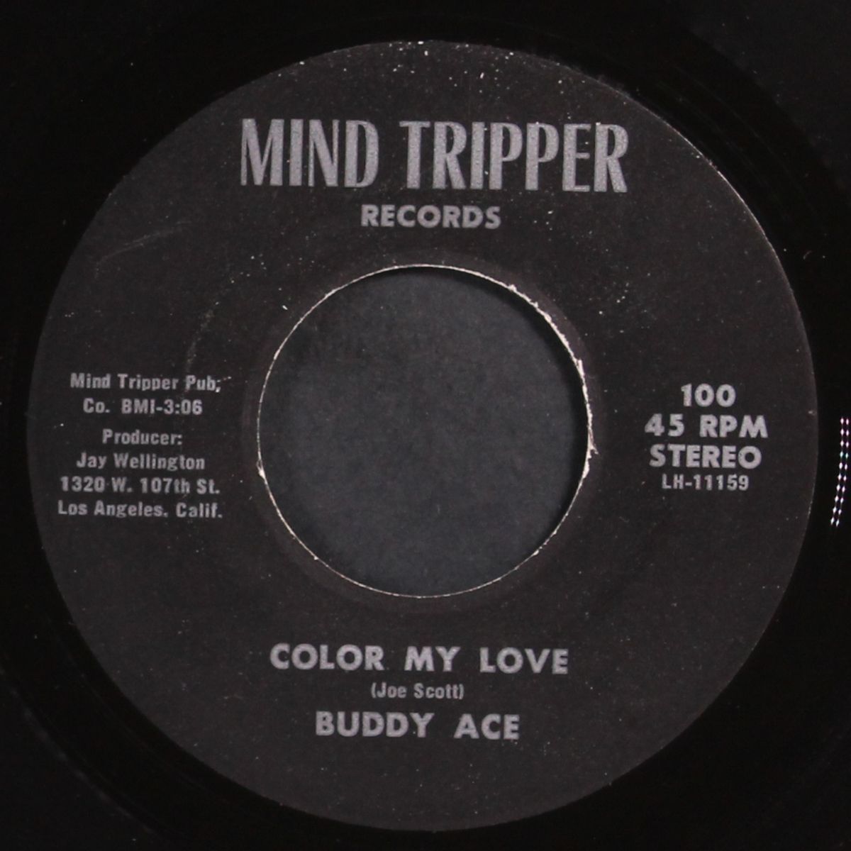 color my love / two steps from the blues by BUDDY ACE