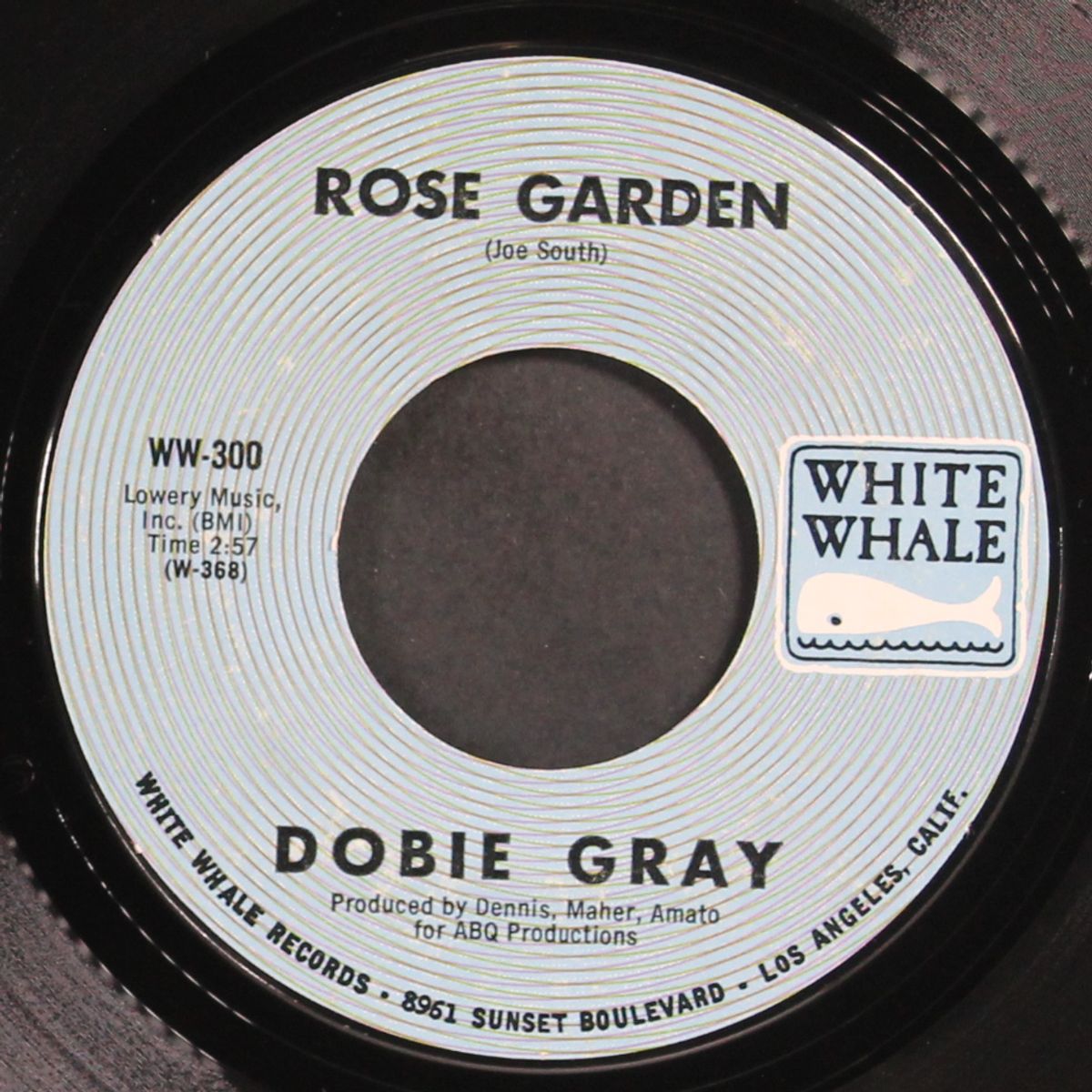 rose garden / where's the girl gone by DOBIE GRAY