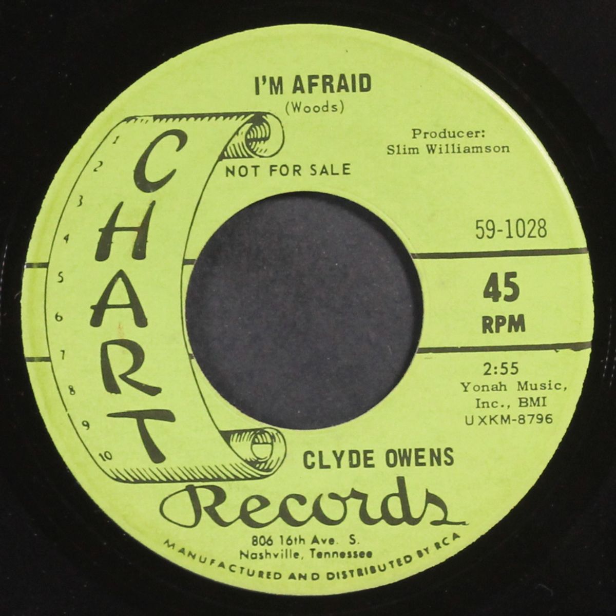 the pillow that whispers / i'm afraid by CLYDE OWENS