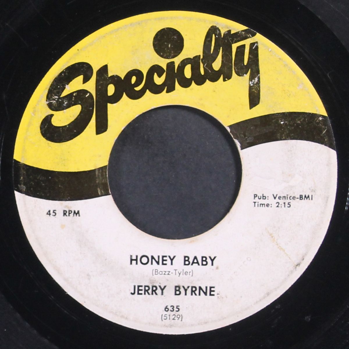 lights out / honey baby by JERRY BYRNE