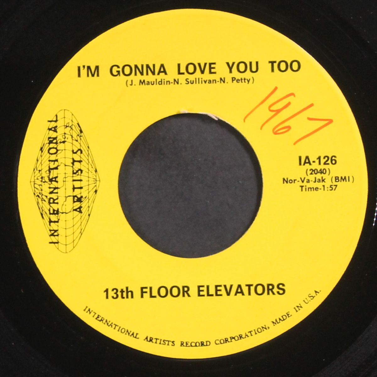may the circle remain unbroken / i'm gonna love you too by THIRTEENTH FLOOR ELEVATORS