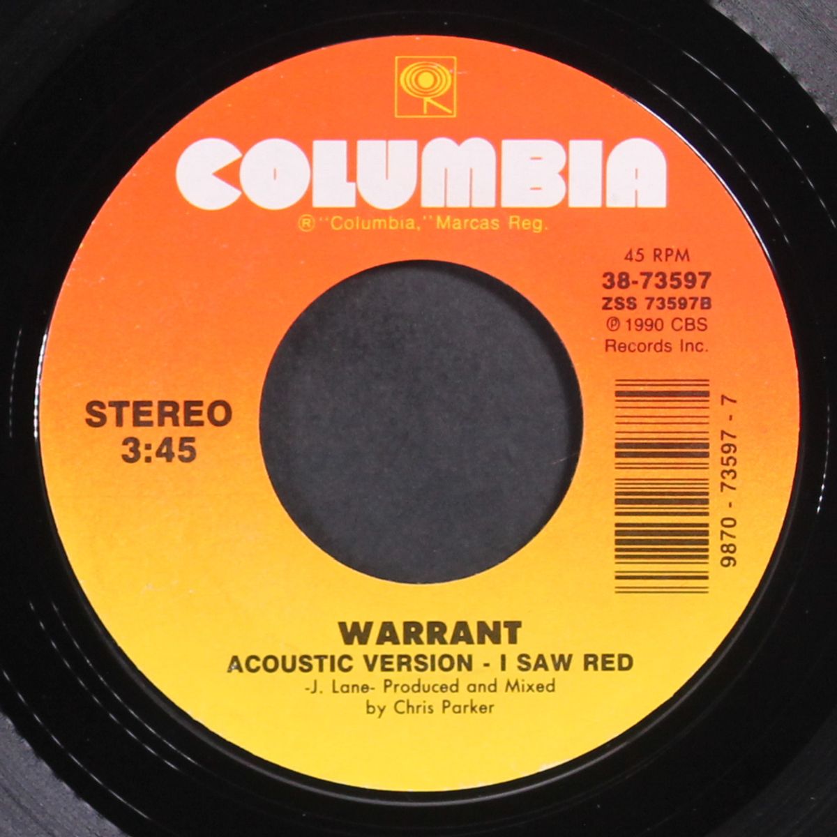 i saw red / acoustic version by WARRANT