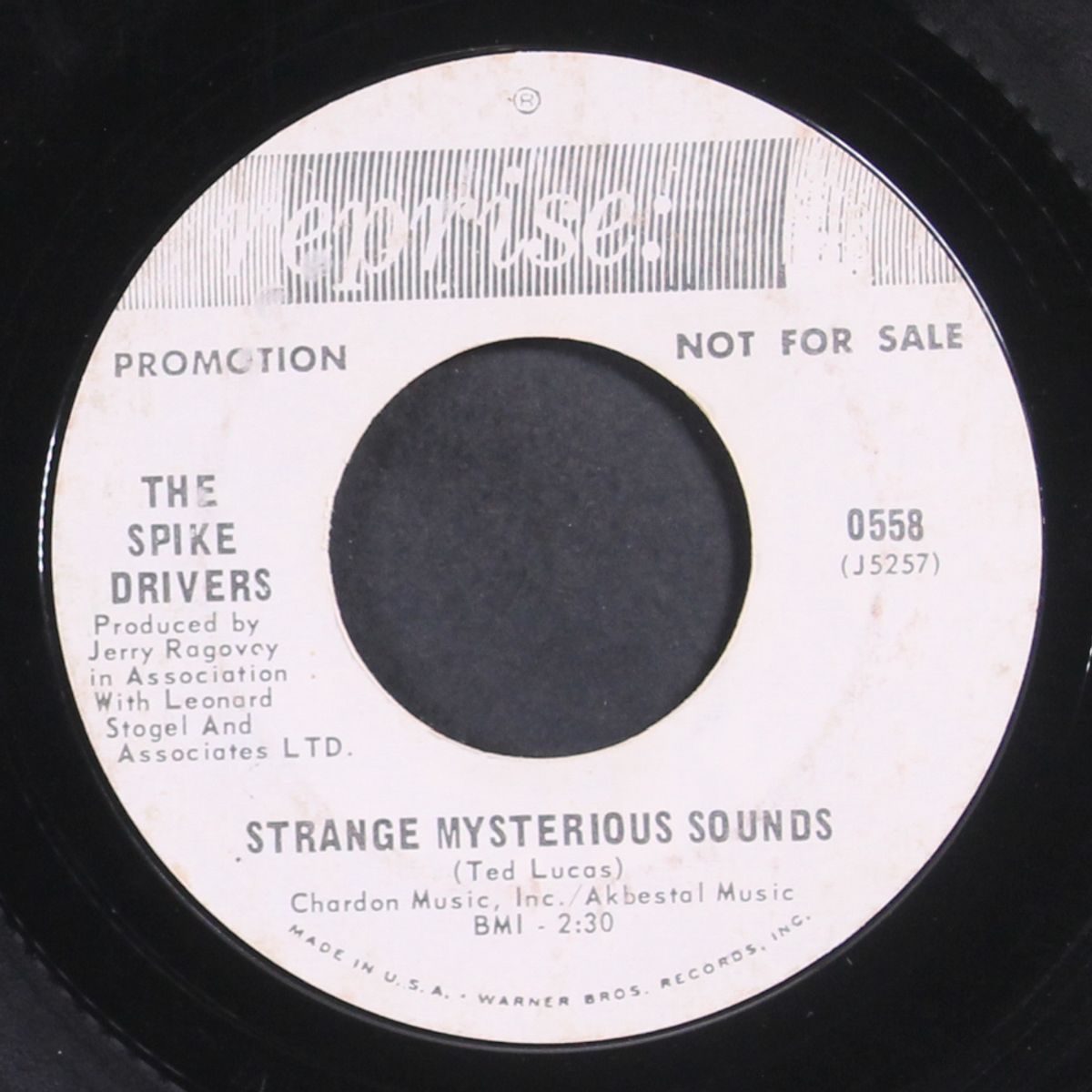 break out the wine / strange mysterious sounds by SPIKE DRIVERS