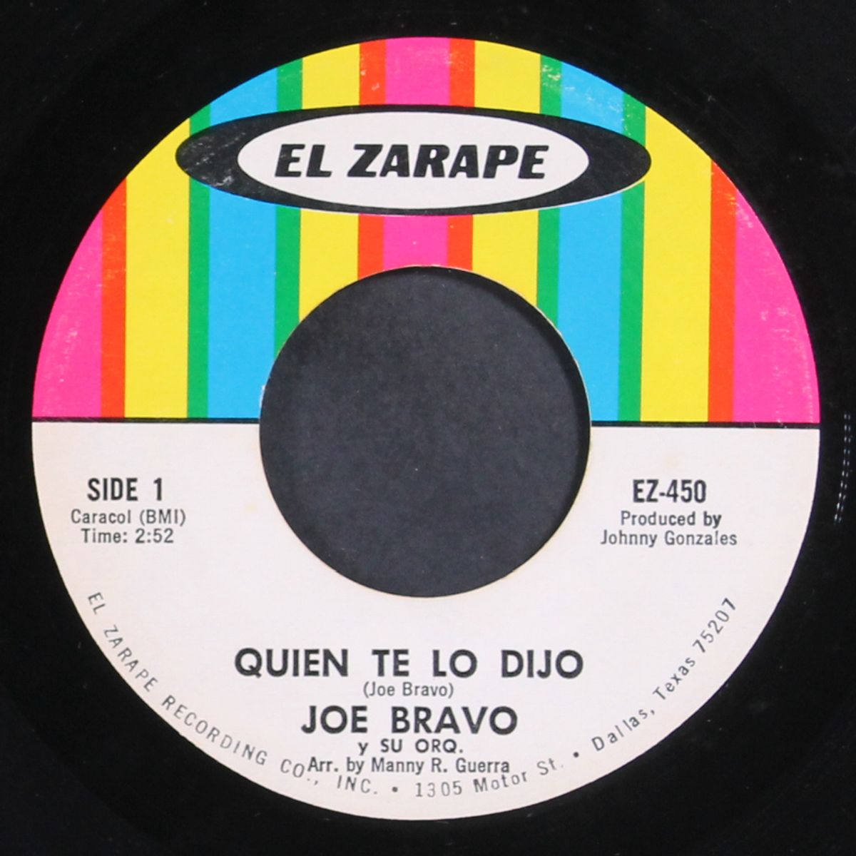 ain't got no money / quien te lo dijo by JOE BRAVO