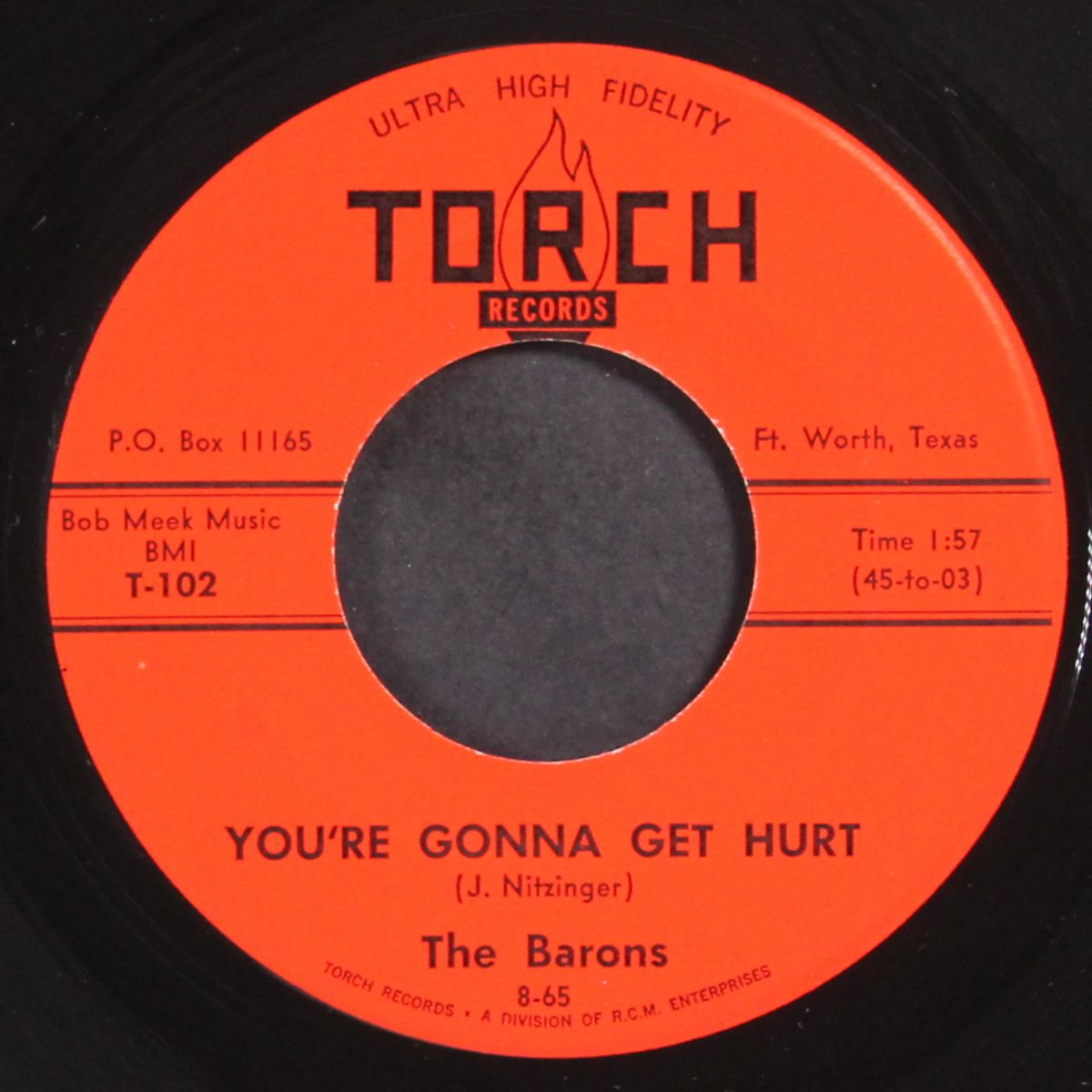 i'll never be happy / you're gonna get hurt by BARONS