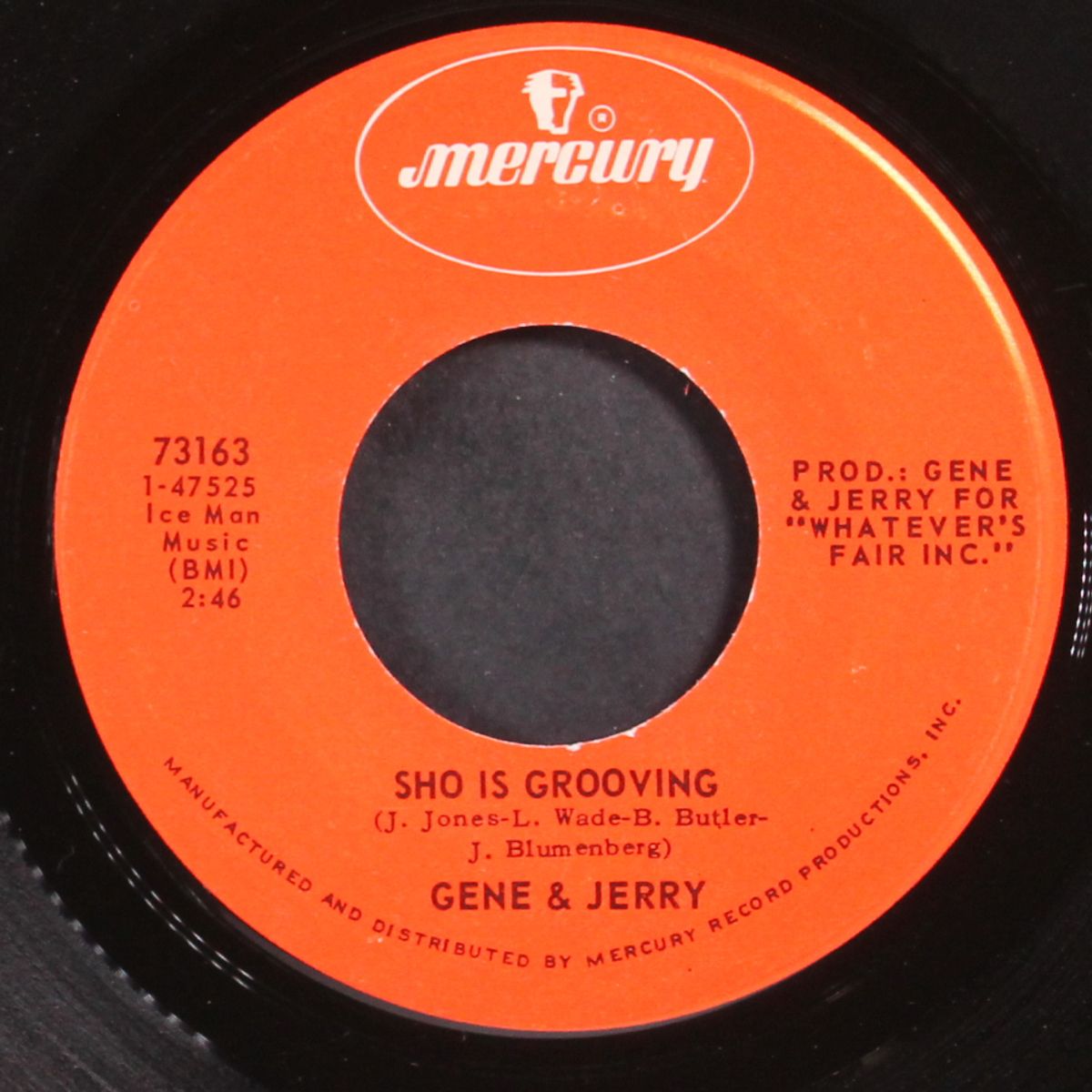you just can't win / sho is grooving by GENE & JERRY