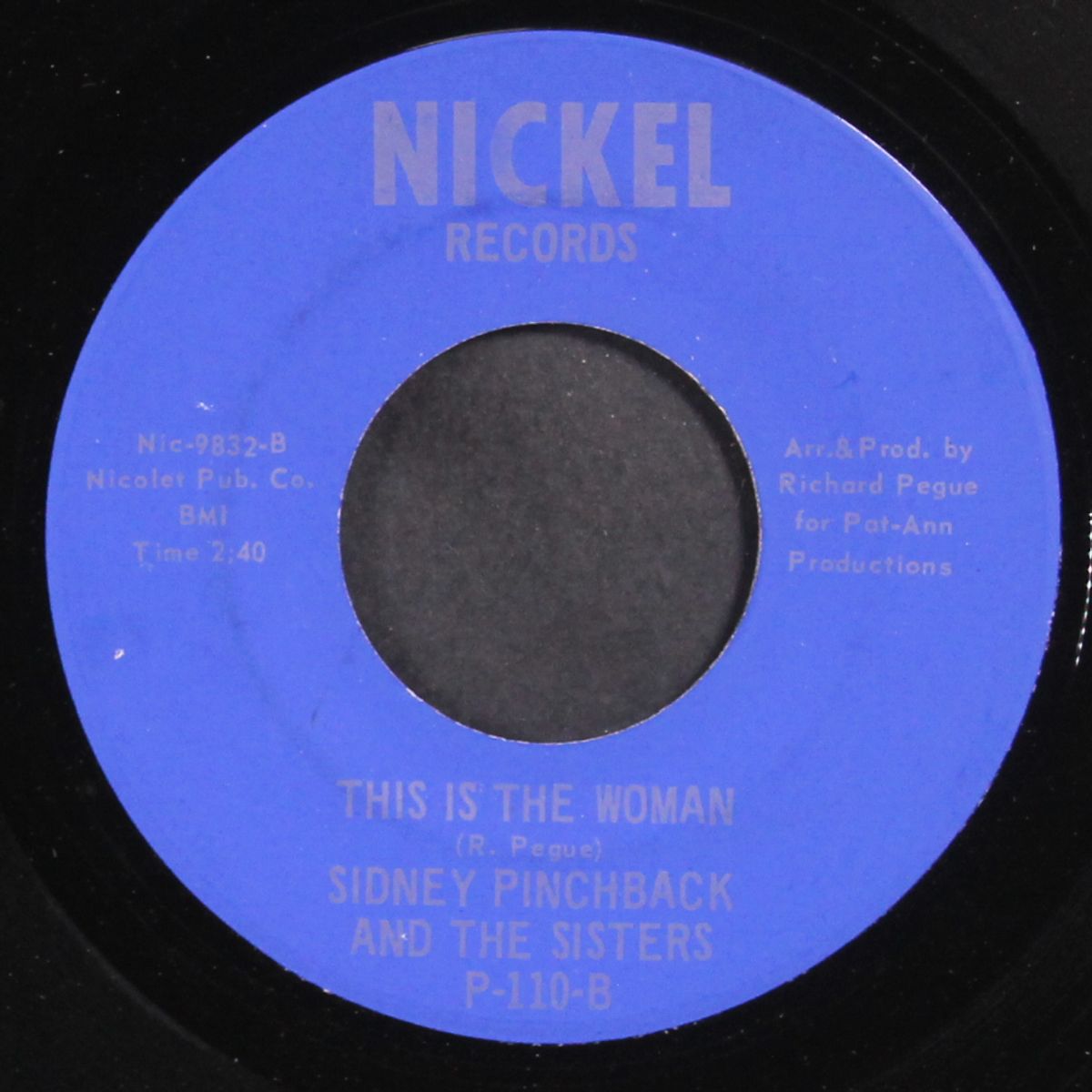 this is the woman i love / this is the woman by LUCKY CORDELL / SIDNEY PINCHBACK