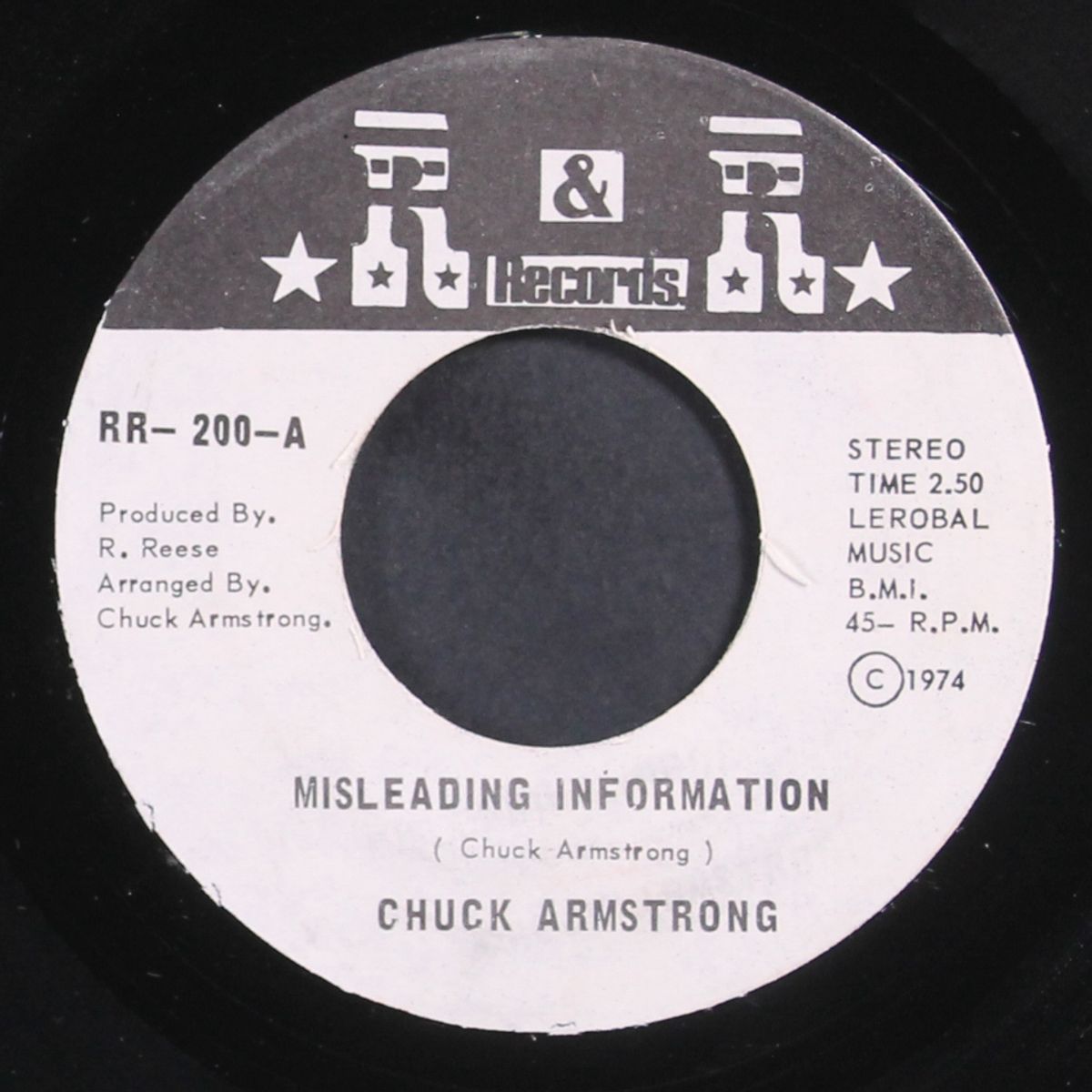 she had the right / misleading information by CHUCK ARMSTRONG