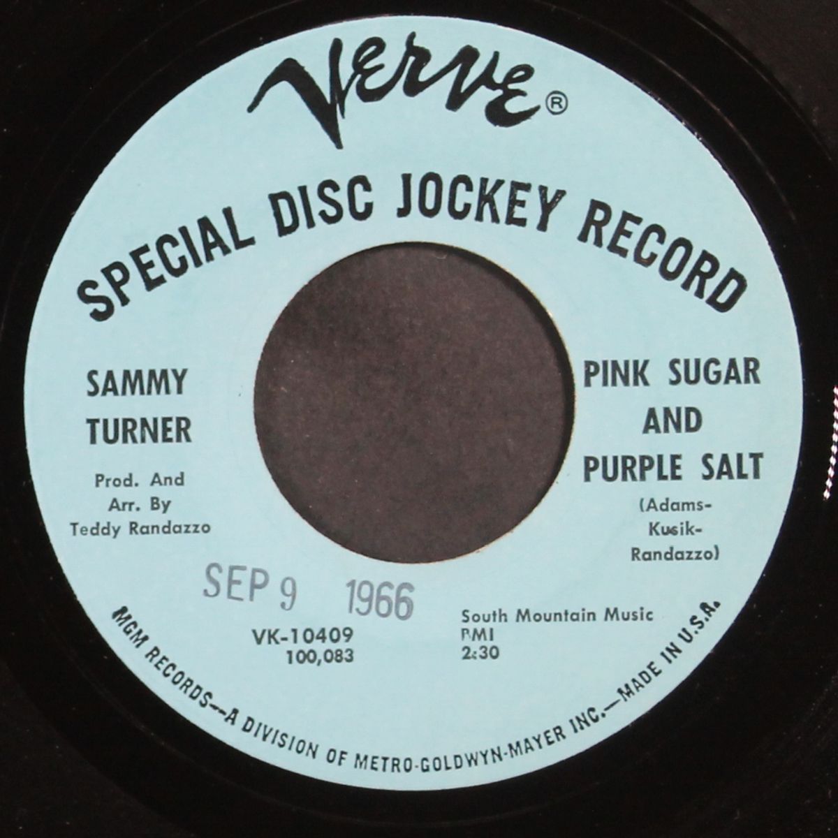 our love will grow and grow / pink sugar and purple salt by SAMMY TURNER