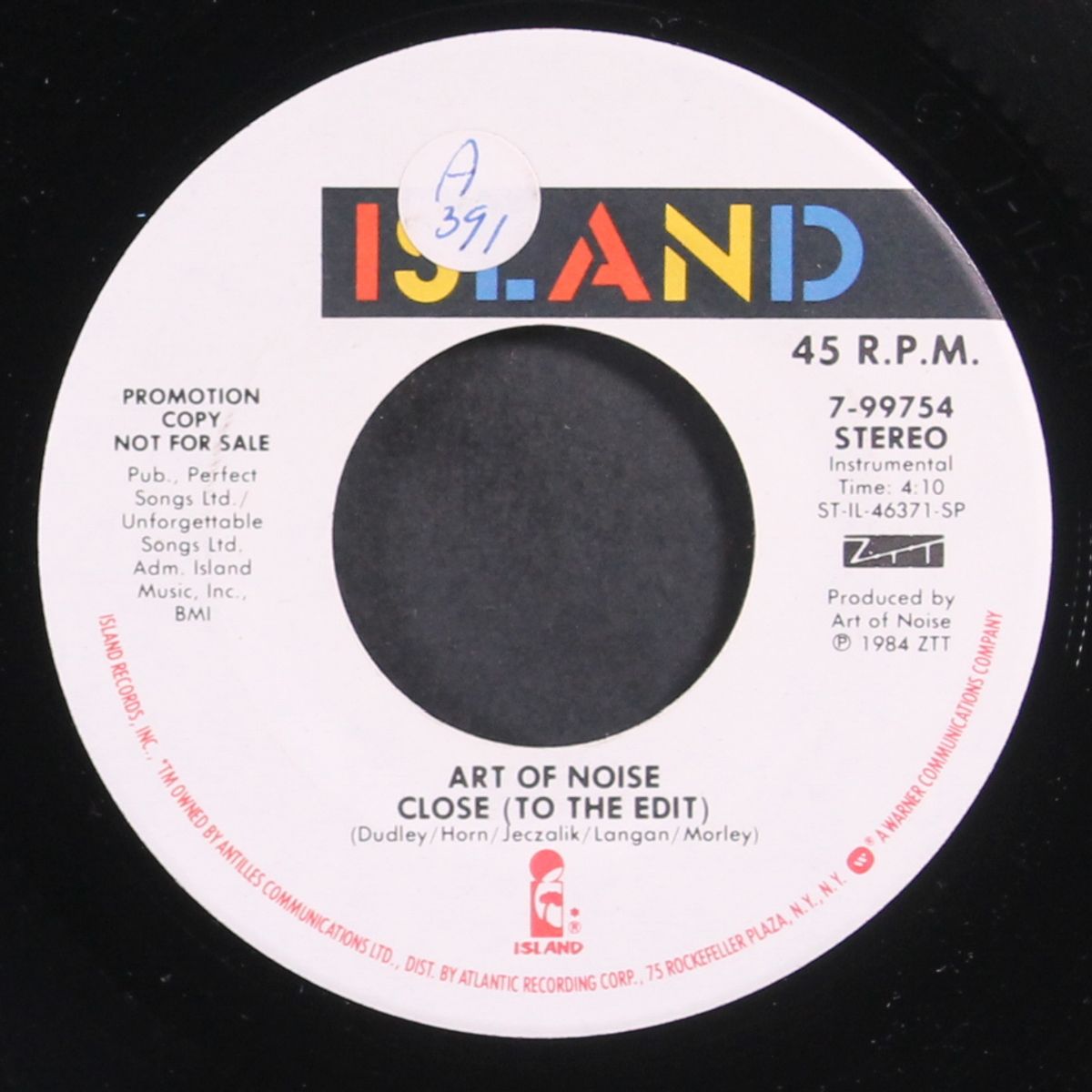 close (to the edit) by ART OF NOISE