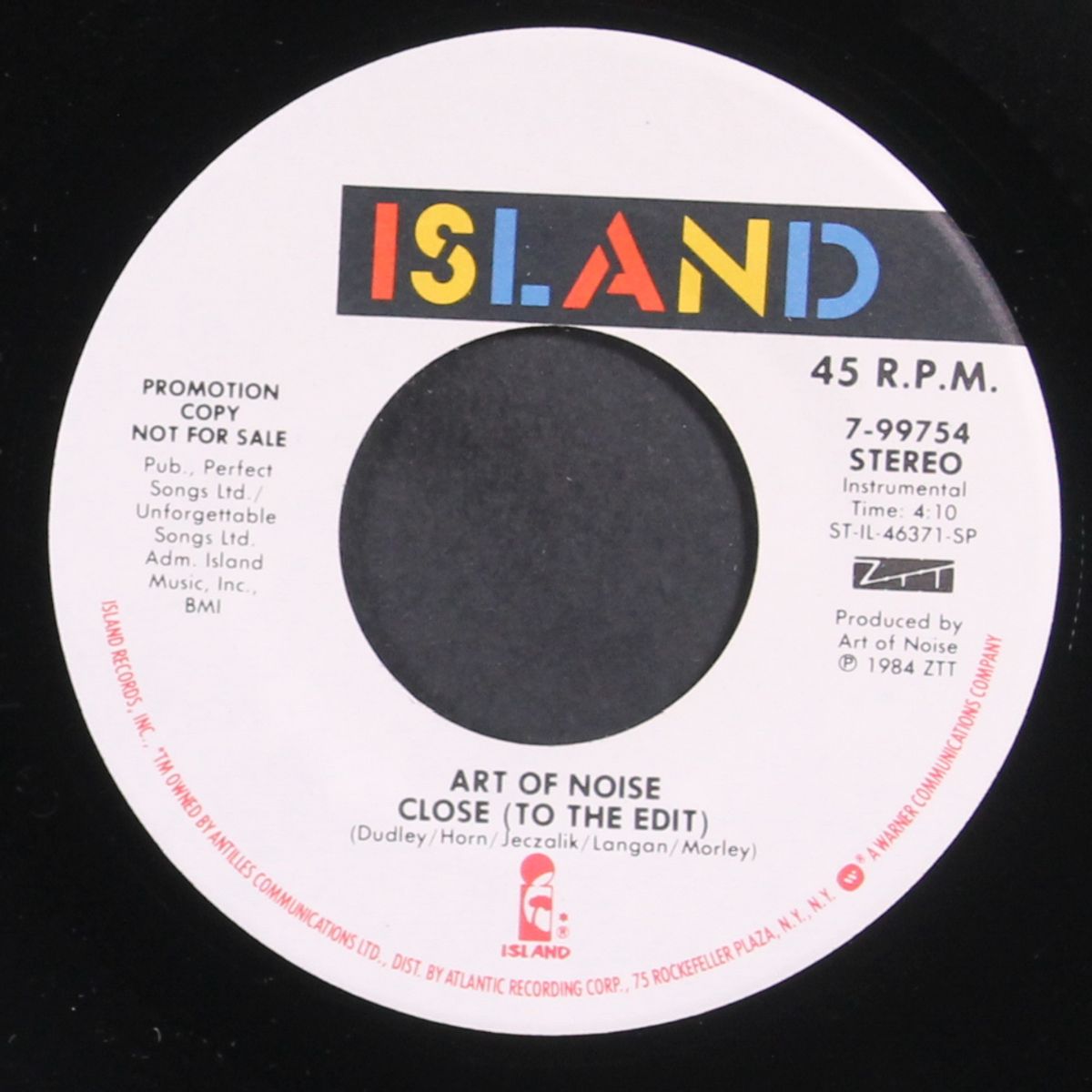 close (to the edit) by ART OF NOISE
