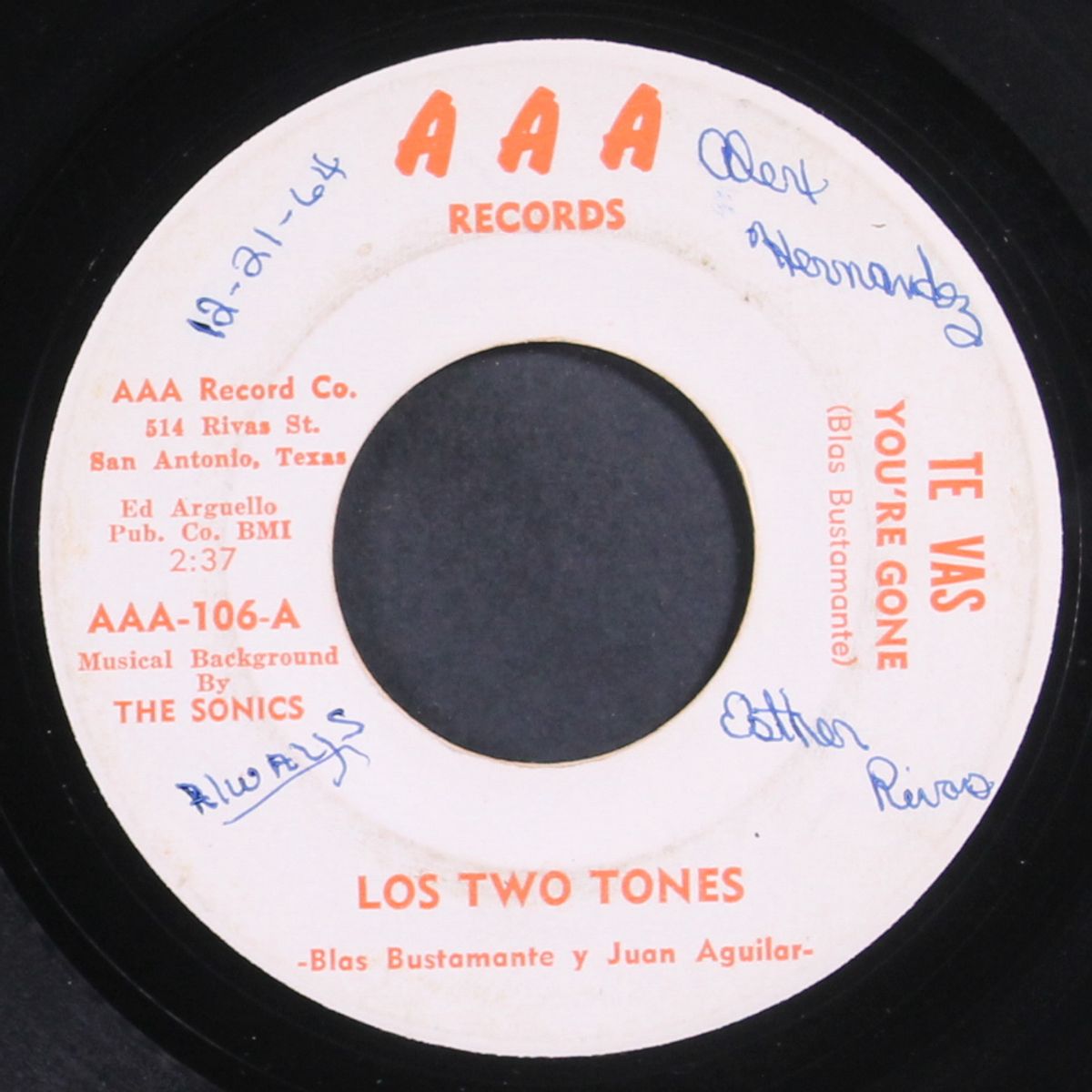 te vas / fuiste tu by LOS TWO TONES