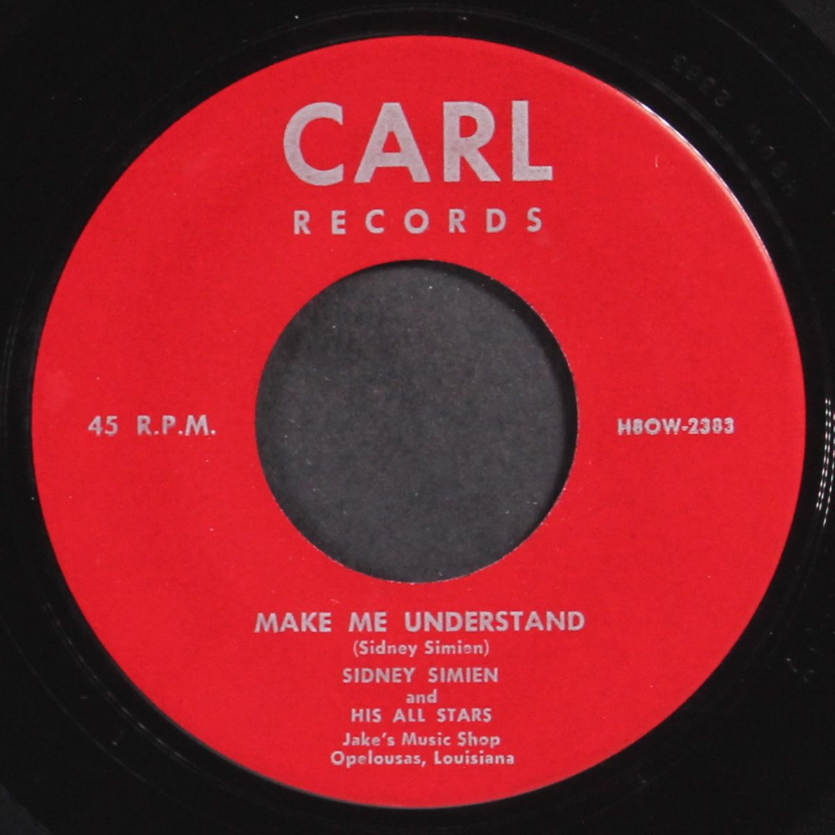 make me understand / i'm never right by SIDNEY SIMIEN & ALL-STARS