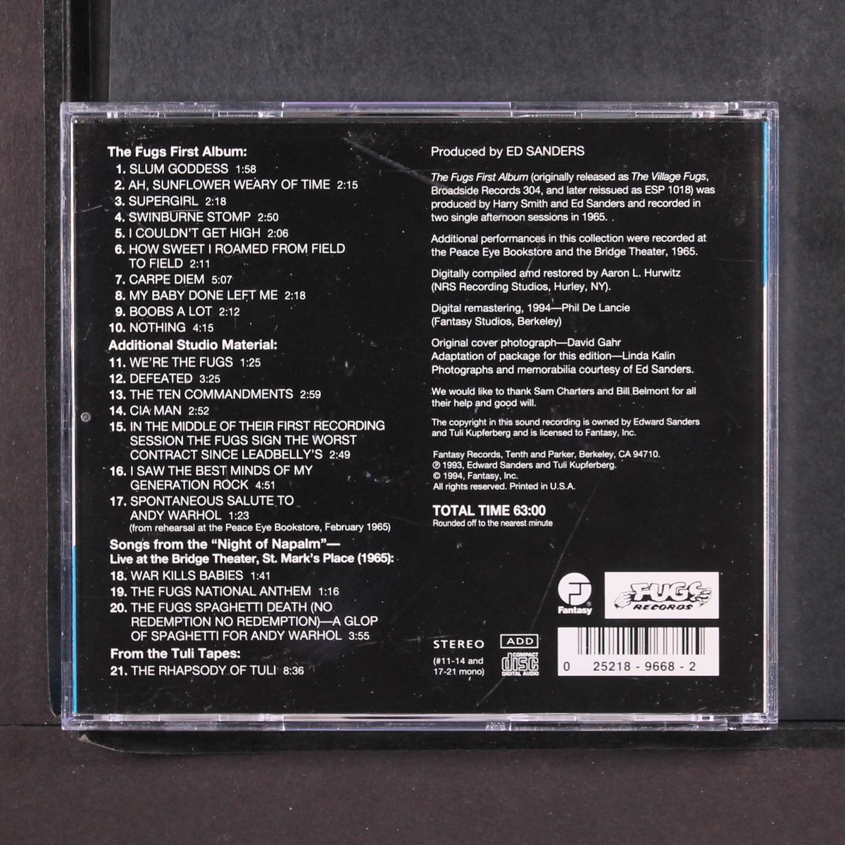 the fugs first album by FUGS