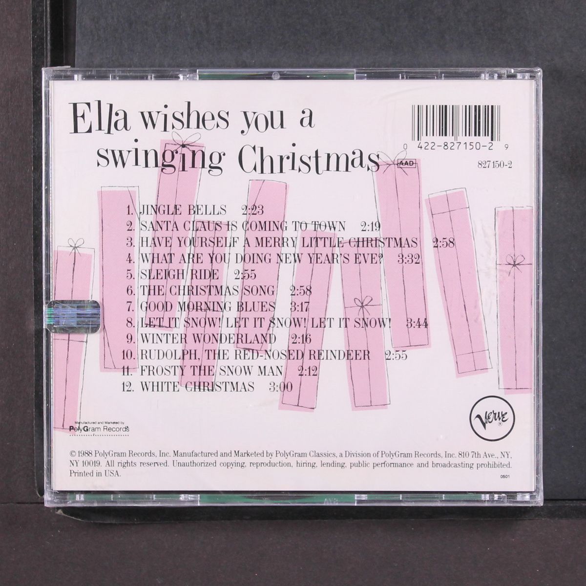 wishes you a swinging christmas by ELLA FITZGERALD