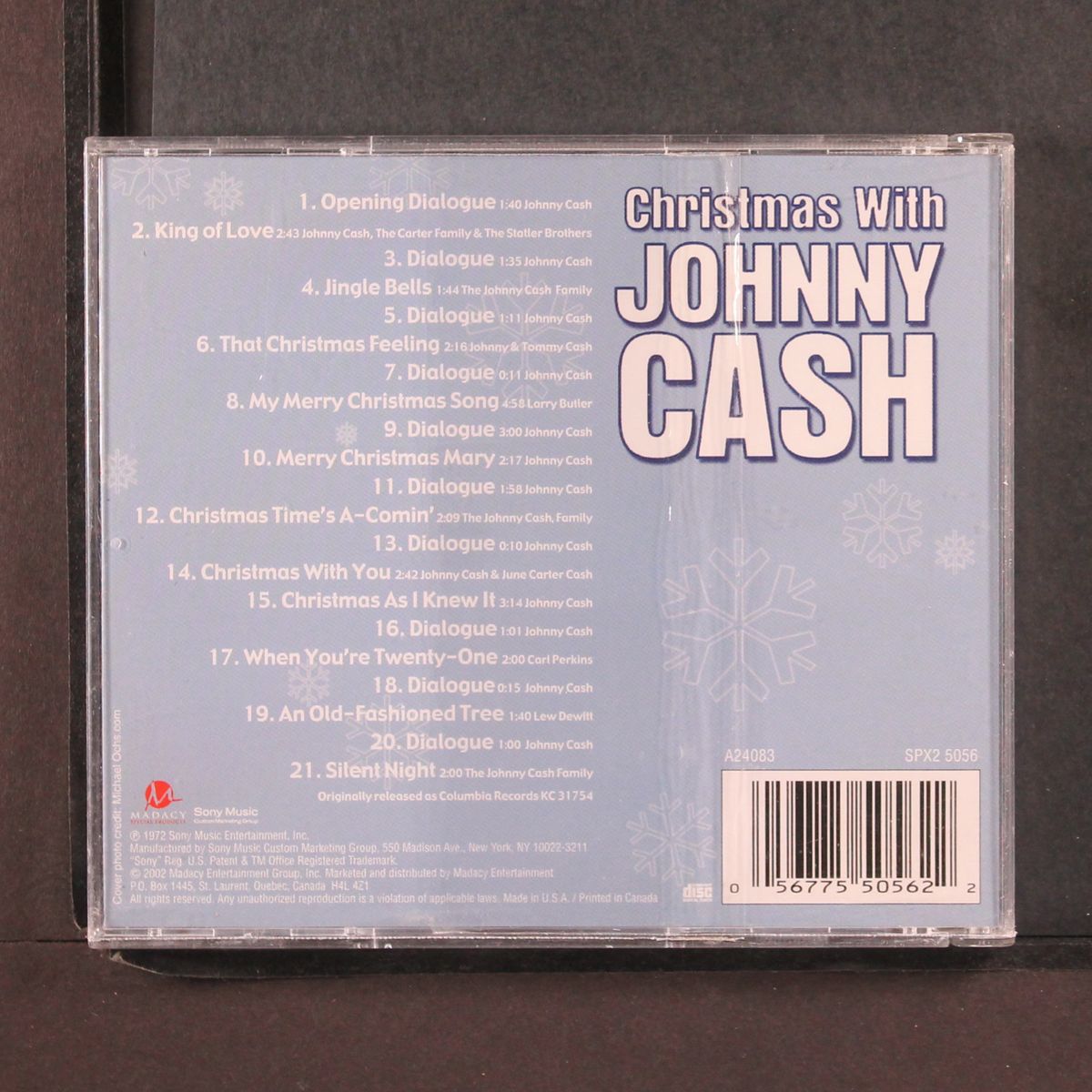 christmas with by JOHNNY CASH