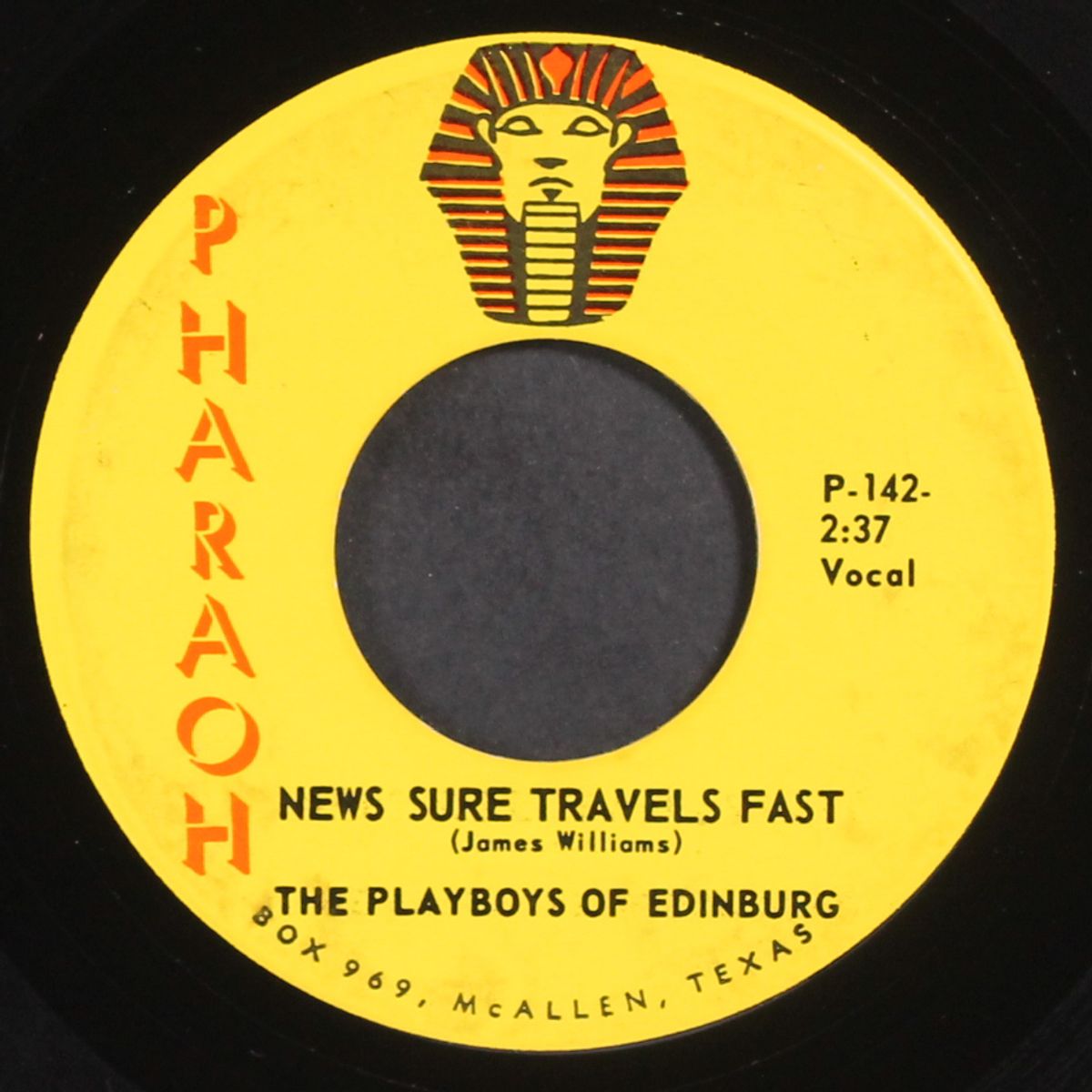 news sure travels fast / look at me girl by PLAYBOYS OF EDINBURG