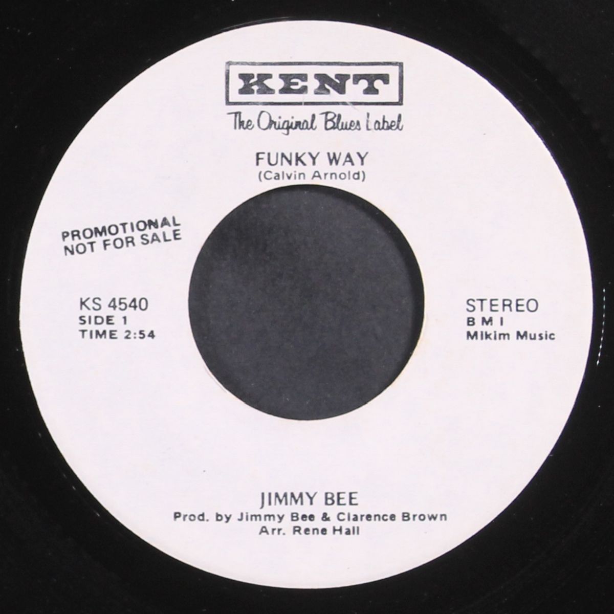 funky way / at last by JIMMY BEE